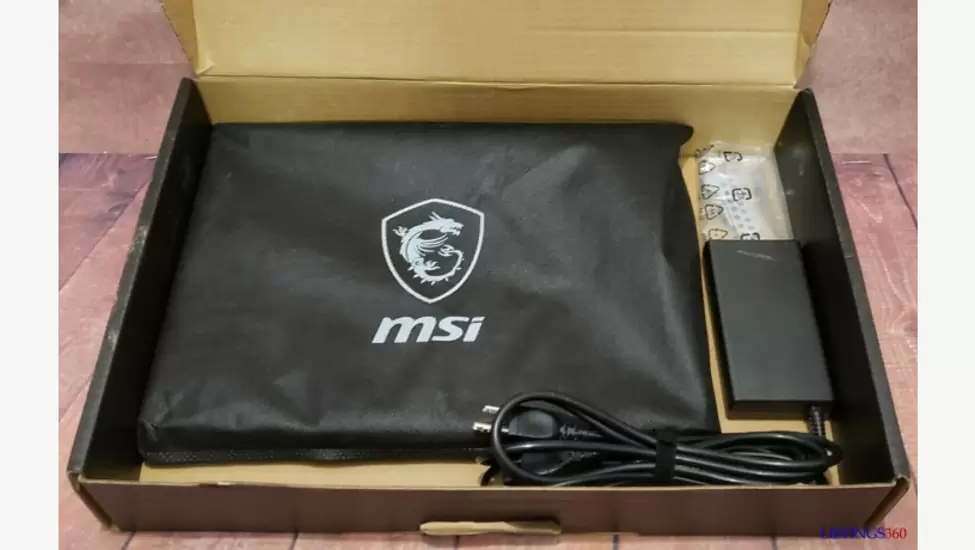 Msi gf63 gaming laptop - i5 9300h / 8gb ram / 256gb ssd
